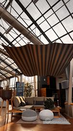 Set da esterno elegante in stile moderno