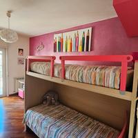 Letto a castello Clever con oedana contenitore 