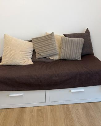 Divano letto matrimoniale estraibile Ikea