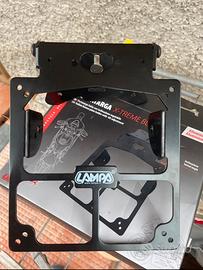 Portata targa regolabile