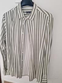 Camicia in righe Uomo 