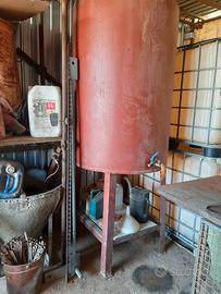 cisterna per gasolio in metallo 1500 litri 