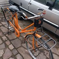 bicicletta da trasporto merce, freni a bacchetta