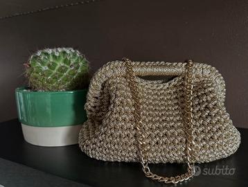 Clutch bag oro lurex