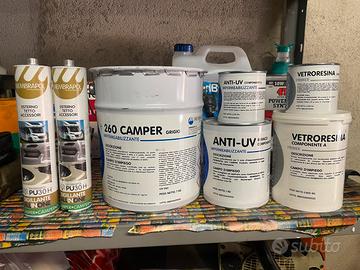 Kit Membrapol 260 camper vetroresina