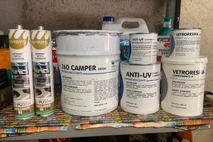 Kit Membrapol 260 camper vetroresina