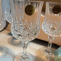 4 bicchieri cristallo