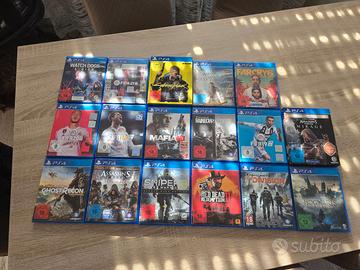 Ps4  piu 17 giochi