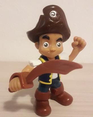 Jake il Pirata originale movimento braccia e testa
