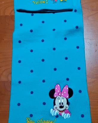 Cappello+Sciarpa Minnie   "Nuovo" 2 Pezzi Bambina