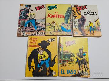 Tex Serie Gigante - nr.  5 fumetti tra 1968 e 1972