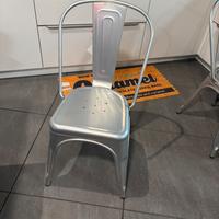 Set 4 sedie Toulix alluminio