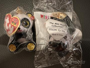 2 portachiavi panda TY nuovi