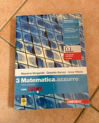 9788808930552 matematica azzurro vol.3 con tutor
