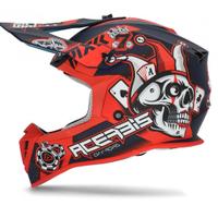 casco motocross Acerbis Joker rosso limited