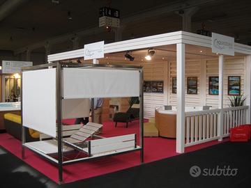 Gazebo in acciaio inox