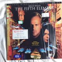 laser disc Bruce Willis The Fifth Element