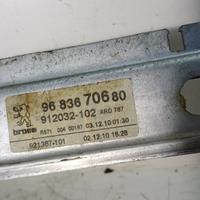 MECCANISMO ALZAVETRO POST. DX PEUGEOT 5008 1° Ser