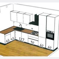 Cucina completa elettrodomestici