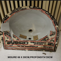 Lavabo semincasso Cesame grigio