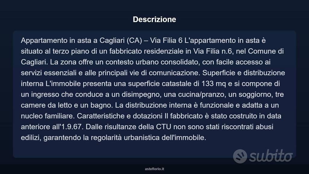 Appartamento – Cagliari, Bonaria - Vista 3