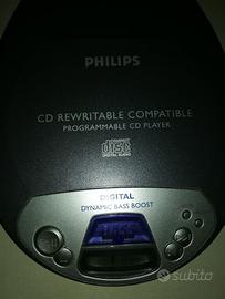 LETTORE CD PHILIPS  Lettore cd rewritable compatib