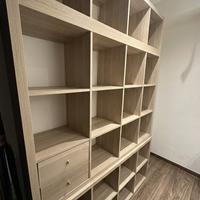 Set Ikea Kallax Rovere + inserti