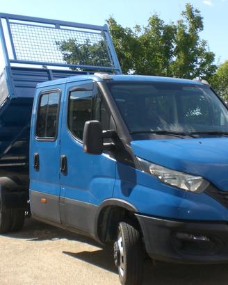 Iveco Daily 35c14 euro 6d doppia cabina ribaltabil