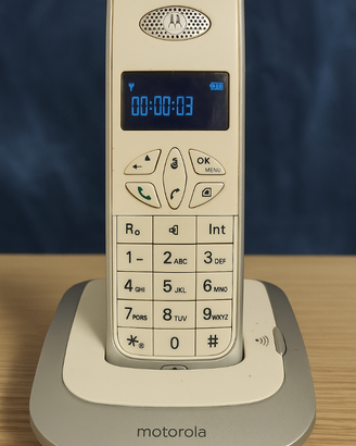 Telefono Cordless Motorola D501 Digitale