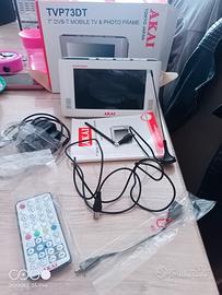AKAI  TVP73DT  mobile TV e photo frame
