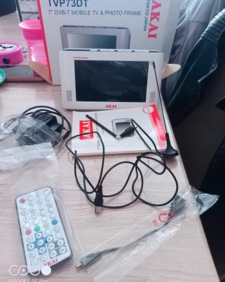 AKAI  TVP73DT  mobile TV e photo frame
