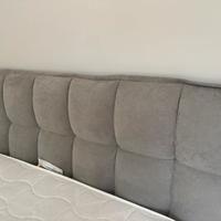 Struttura letto grigia EMIFLEX