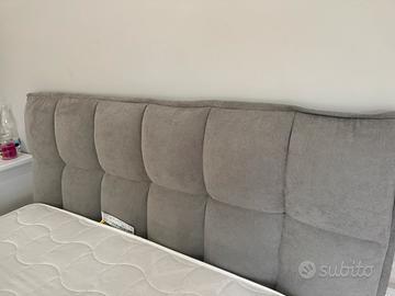 Struttura letto grigia EMIFLEX