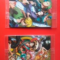 Carte One piece wafer 20 anniversario n.21 e 22