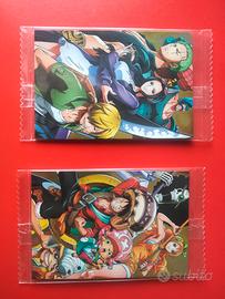 Carte One piece wafer 20 anniversario n.21 e 22