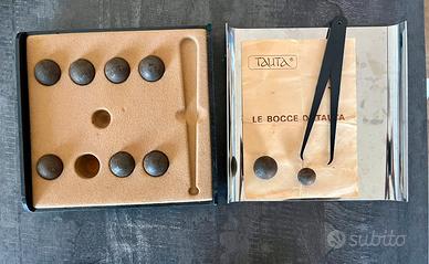 Raro set “ Le Bocce di Tauta “ Milano - anni 70/80