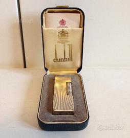 Accendino Dunhill Rollagas in argento