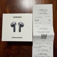 Samsung Galaxy Buds3 nuovo ancora imballato