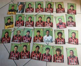 Cartoline ufficiali milan 1994/95