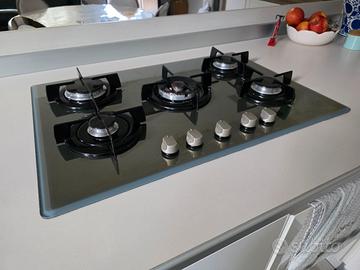 piano cottura 75 cm incasso