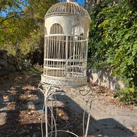 gabbietta vintage/ voliera/ tavolino