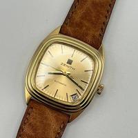 Zenith Automatic Oro 18kt Vintage Cassa Cushion