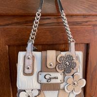 Borsa Guess originale bianca mai utilizzata