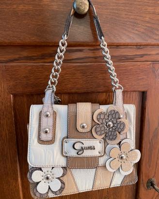 Borsa Guess originale bianca mai utilizzata