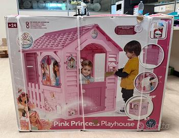 Casetta Pink princess Play house