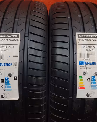 245 45 18 Gomme Estive Nuove Bridgestone 245 45R18