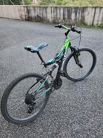 BICICLETTA 24" Absorber shock biammortizzata