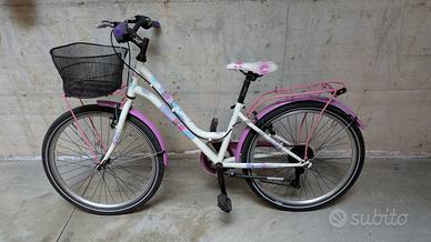 bicicletta bambina frera ruote 24  cambio shimano