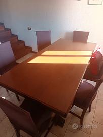 Tavolo Frattino allungabile scuro