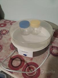 Yogurtiera, mancano i bicchierini.